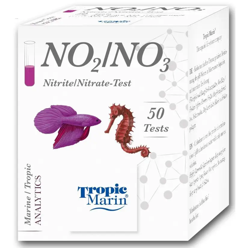 TROPIC MARIN - NO2 / NO3-test - Analyse van nitraten en nitrieten in zeewater