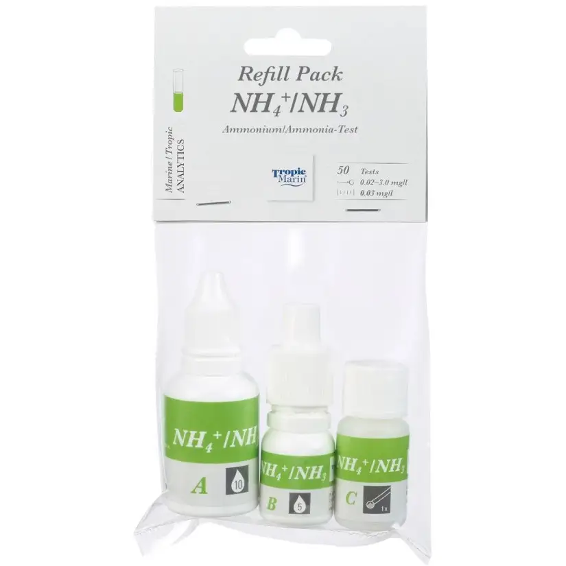 TROPIC MARIN - Reagenti za ponovno polnjenje za test NH3 / NH4