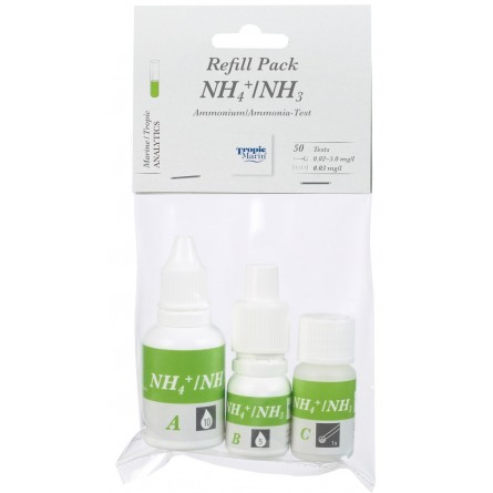 TROPIC MARIN - Ricarica Reagenti per Test NH3 / NH4