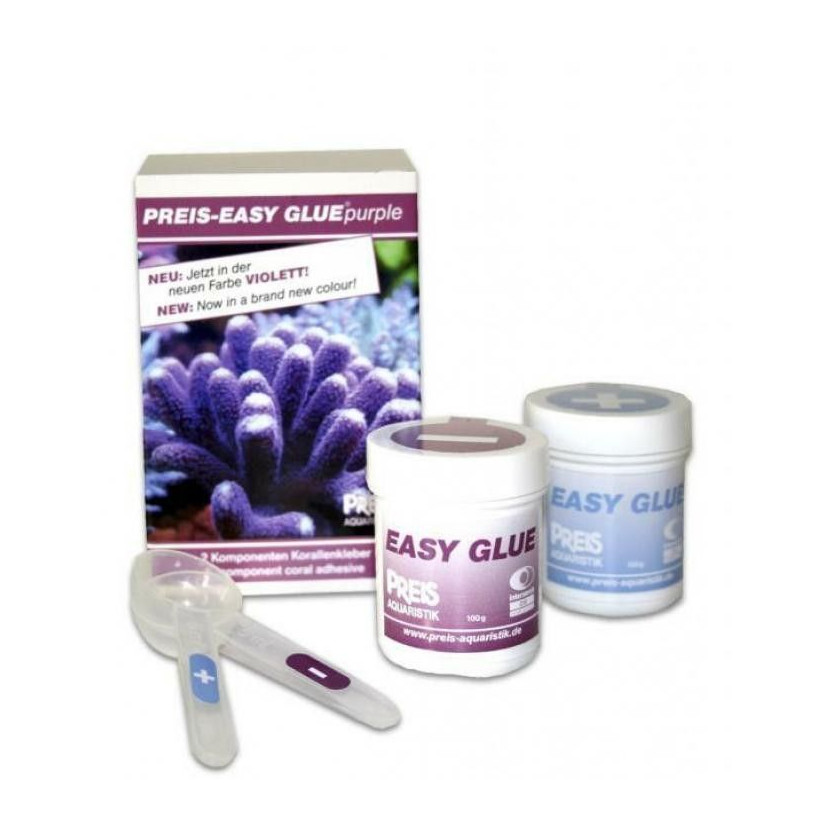 PREIS - Easy Glue Paars - 2 x 100 gr - Lijm voor tweecomponenten