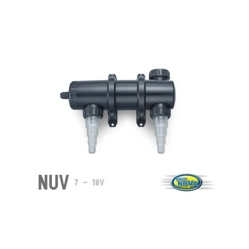 AQUA NOVA - Esterilizador UV 7 Watts - Filtro UV para acuario