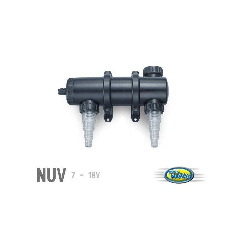 AQUA NOVA - Sterilizzatore UV 7 Watt - Filtro UV per acquario