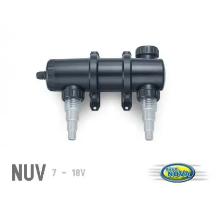 AQUA NOVA - Sterilizzatore UV 7 Watt - Filtro UV per acquario