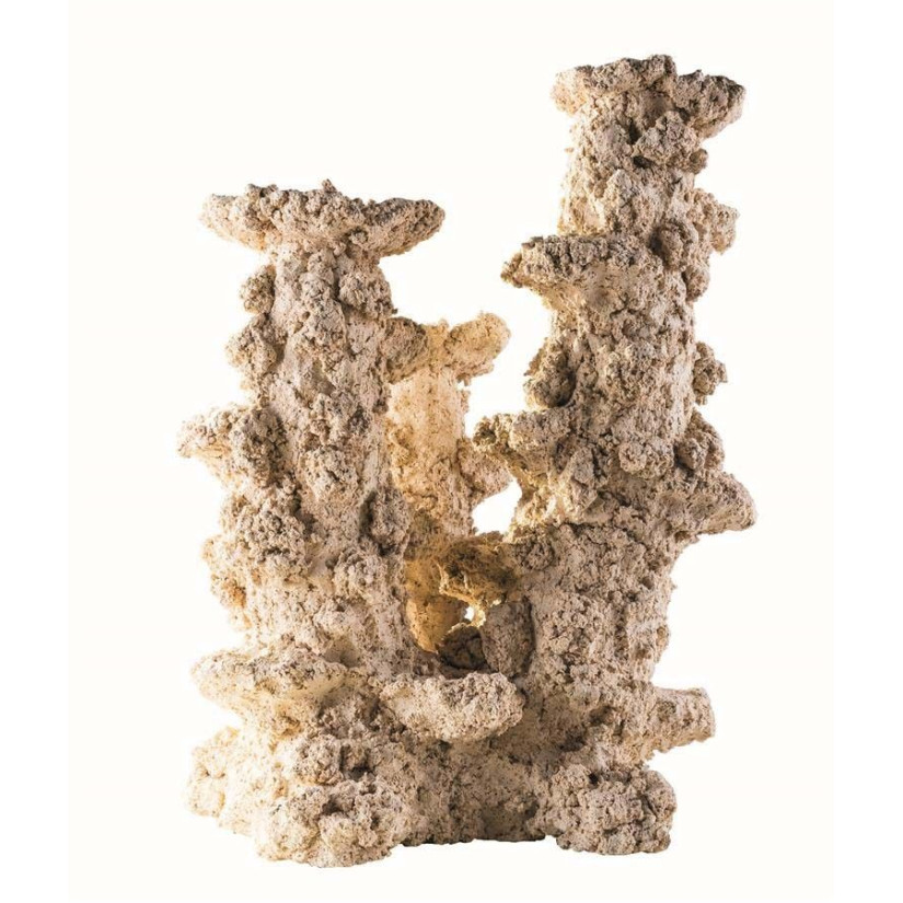 ARKA - Columna de arrecife 3 ramas - 30cm - Roca cerámica