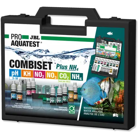 JBL - Case ProAquaTest CombiSet 5 Tests + NH4