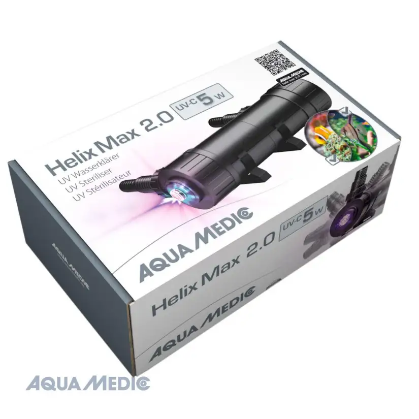 AQUA-MEDIC - Helix Max 2.0 - 5W - Esterilizador para acuario