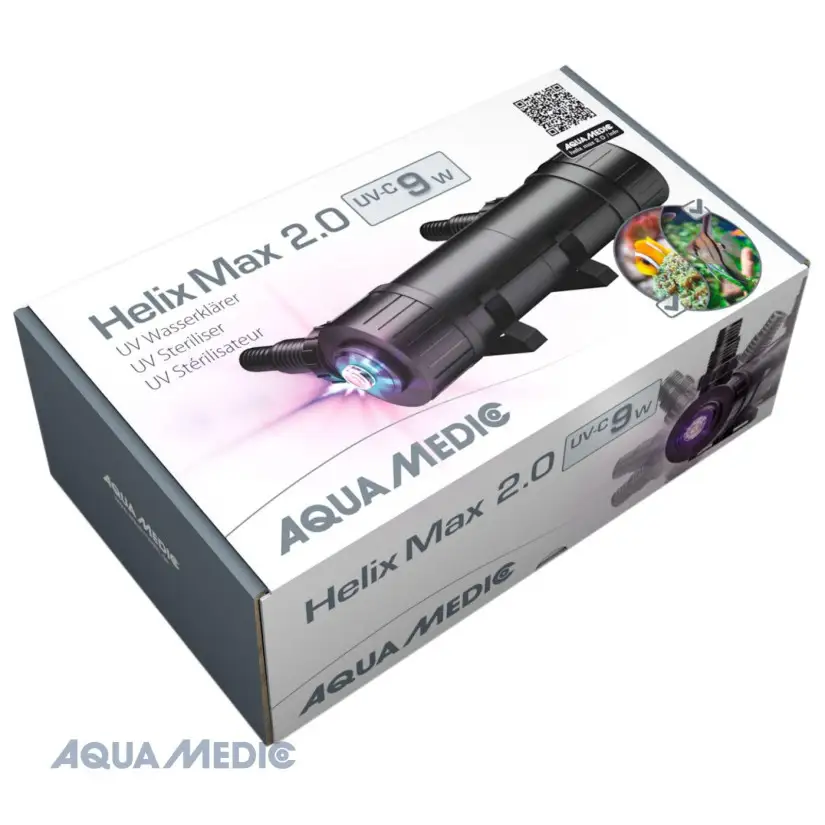 AQUA-MEDIC - Helix Max 2.0 - 9W - Esterilizador de aquário