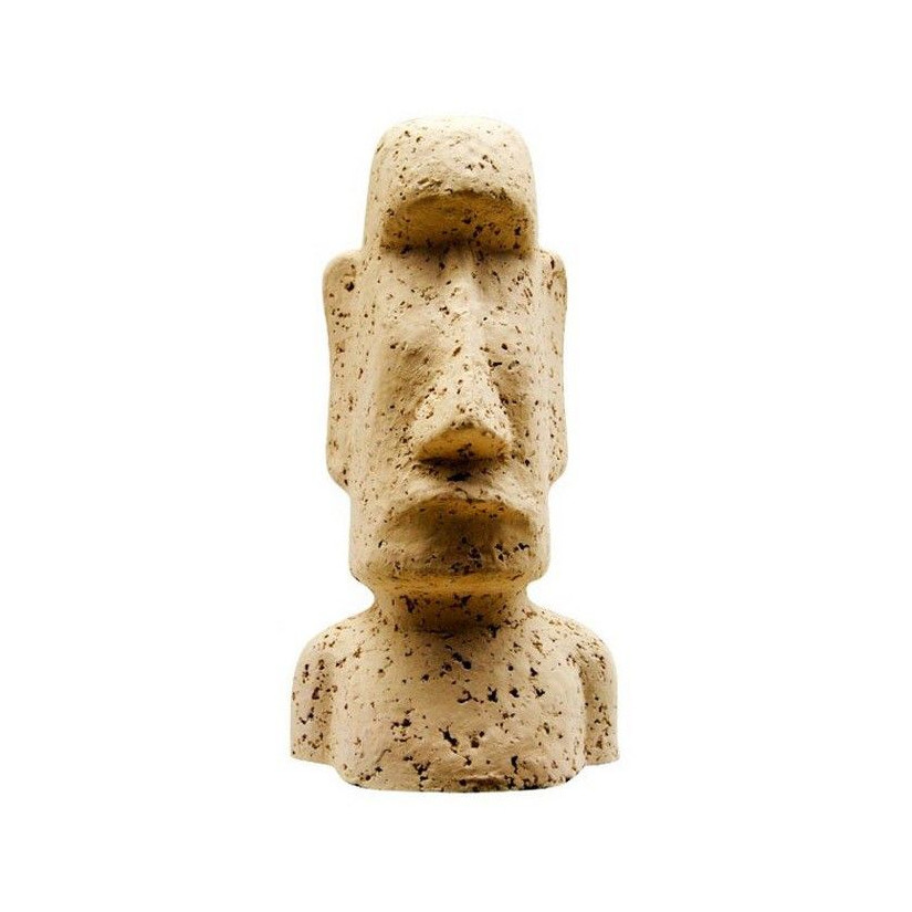 ARKA - Moai - 16 cm - Décoration pour aquarium en céramique