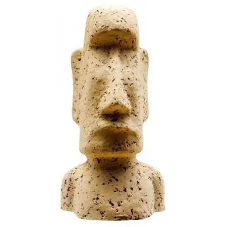 ARKA - Moai - 16 cm - Decoração de aquário em cerâmica