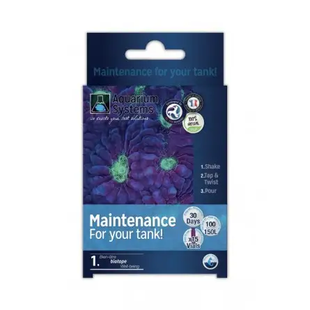 AQUARIUM SYSTEMS - Maintenance For Your Tank Marine - Bactéries de démarrage pour aquarium