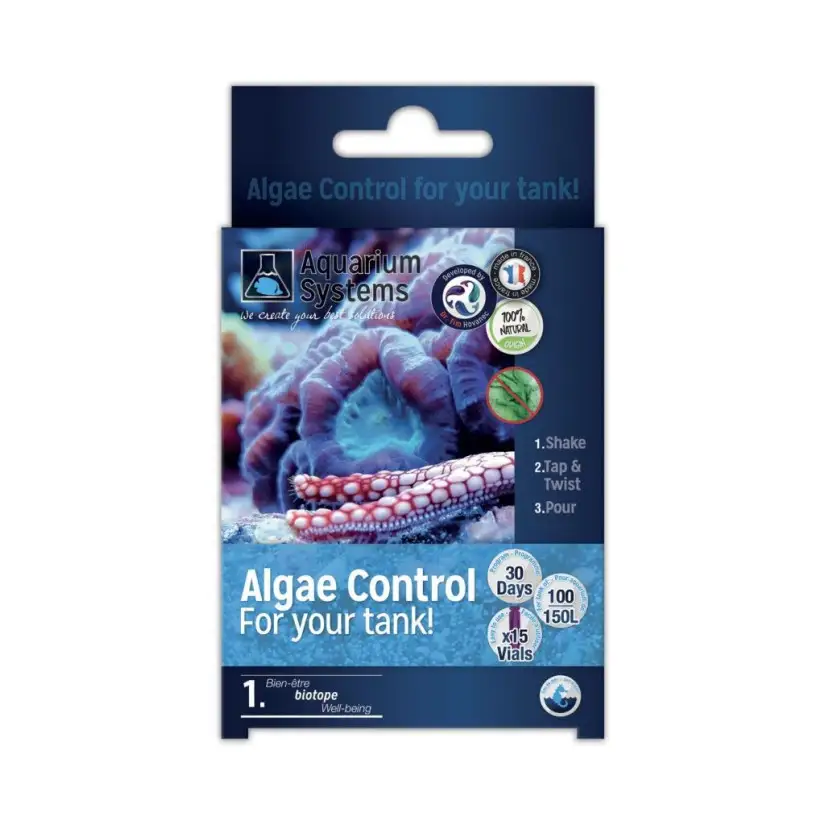 AQUARIUM SYSTEMS - Algae Control Marine - Aquarium starter bacteria