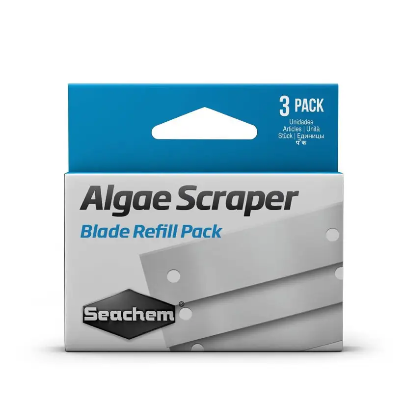 SEACHEM - Blade Refill Pack - Lames pour Algae Scraper x3