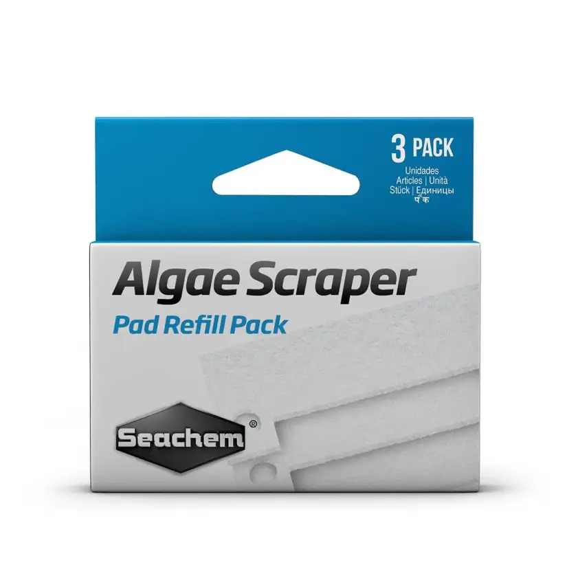 SEACHEM - Pad Refill Pack - Scraper for Algae Scraper x3 Seachem - 1