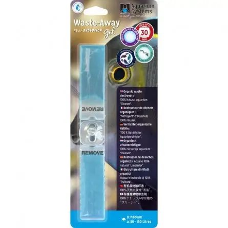 AQUARIUM SYSTEMS - Waste-Away Gel Marine Medium - Bakterien im Gel (x2)