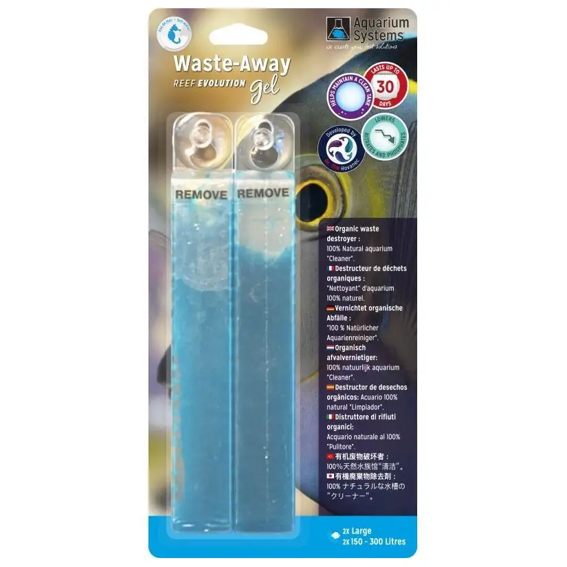 SISTEMI PER ACQUARIO - Waste-Away - Large - x2 - Gel Bacteria