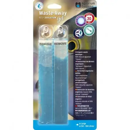 SISTEMI PER ACQUARIO - Waste-Away - Large - x2 - Gel Bacteria