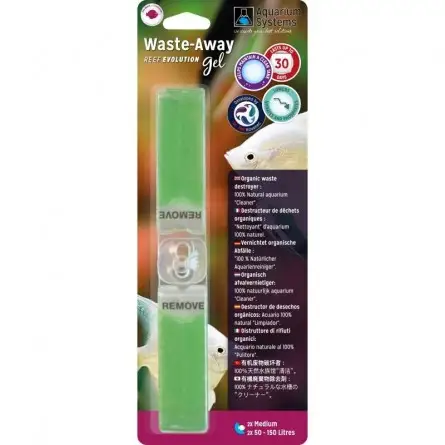 SISTEMI PER ACQUARIO - Gel Waste-Away - Medium - x2 - Gel Bacteria