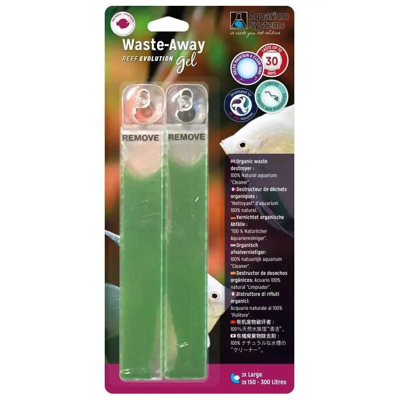 AKVARIJSKI SISTEMI - Waste-Away gel - Large - x2 - Gel bakterije