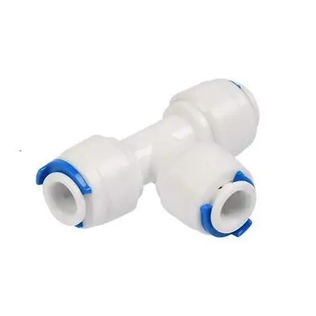 AQUAPERFEKT- Conector T para tubo de osmose reversa de 1/4