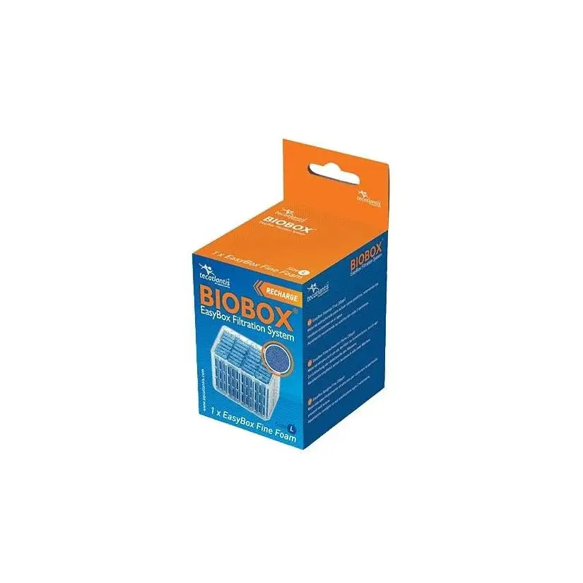 AQUATLANTIS - EasyBox® Fijn blauw schuim - Maat L