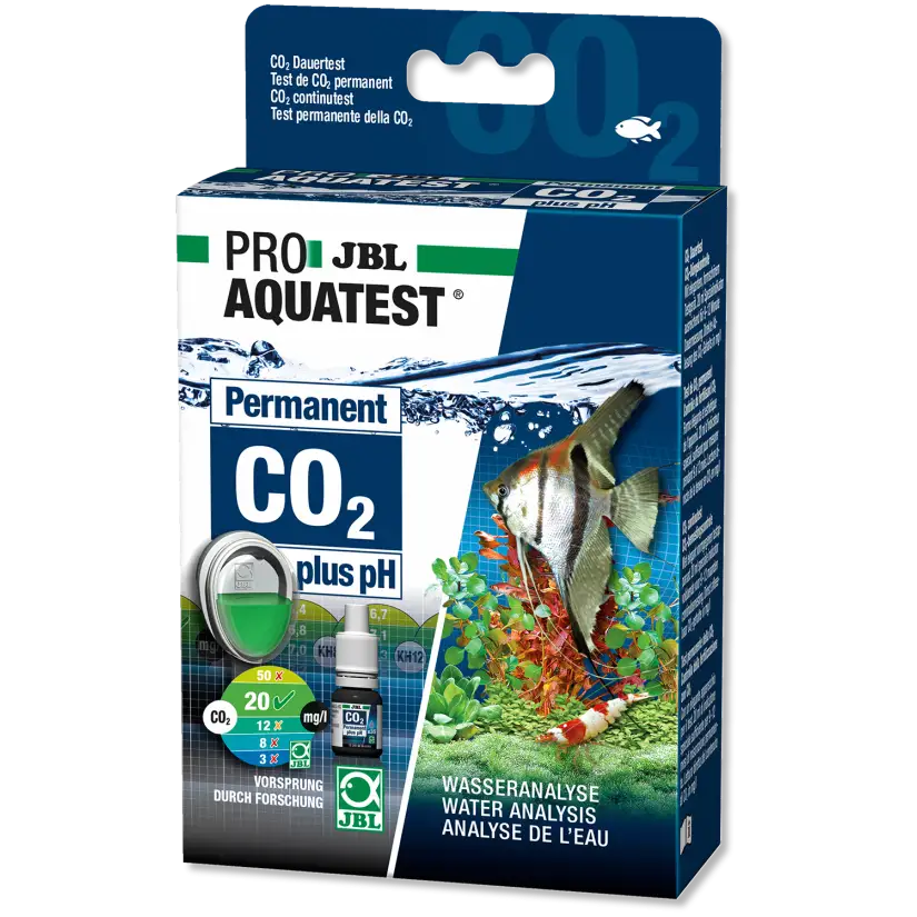 JBL - ProAquaTest CO2/pH Permanent - Test voor CO2-gehalte en pH