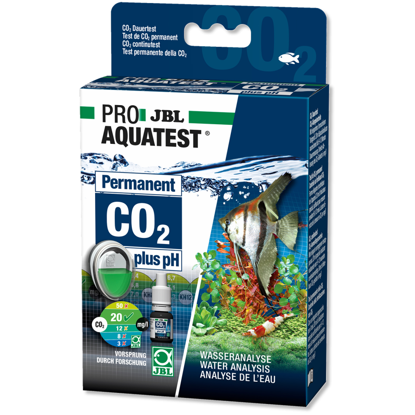 JBL - ProAquaTest CO2/pH Permanente - Prueba de contenido de CO2 y pH