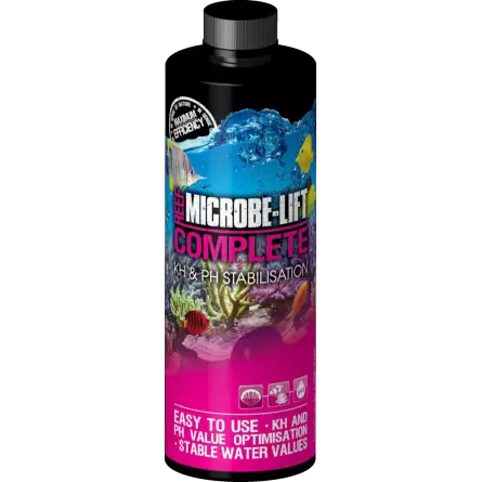 MICROBE-LIFT - Reef Complete 236ml - Buffer kH and pH for marine aquarium