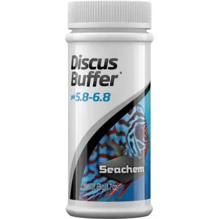 SEACHEM - Discus Buffer - 50g - pH buffer pour aquarium à discus