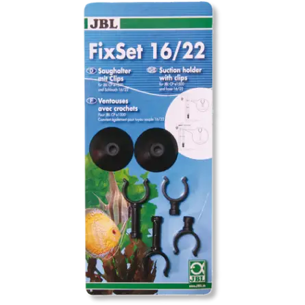 JBL - FixSet 16/22 - Befestigungsset für 16/22-mm-Rohre