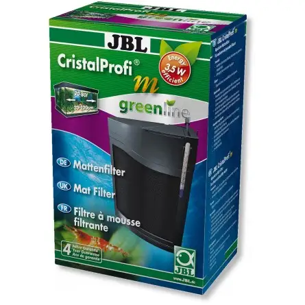 JBL - CristalProfi m greenline filter - Filtro interno para acuarios de 20 a 80 litros