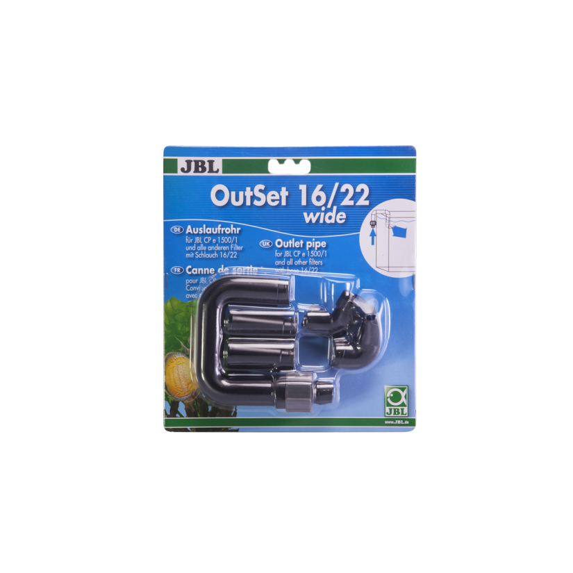 JBL - OutSet 16/22 breed - Waterretourkit met mondstuk