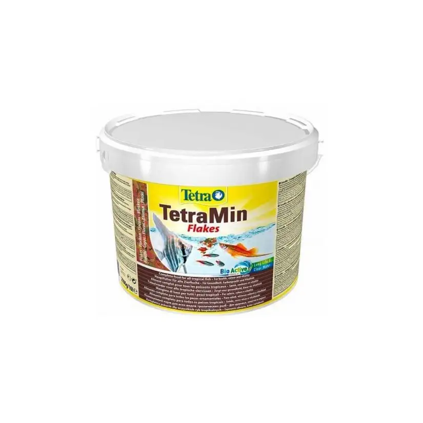 TETRA - TetraMin Flackes - 5L - Alimento em flocos para peixes