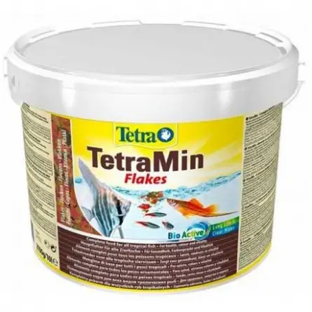 TETRA - TetraMin Flackes - 5L - Alimento em flocos para peixes