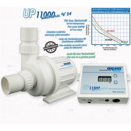 AQUABEE - UP 11000 electronic V24 DC - Bomba de agua para acuarios