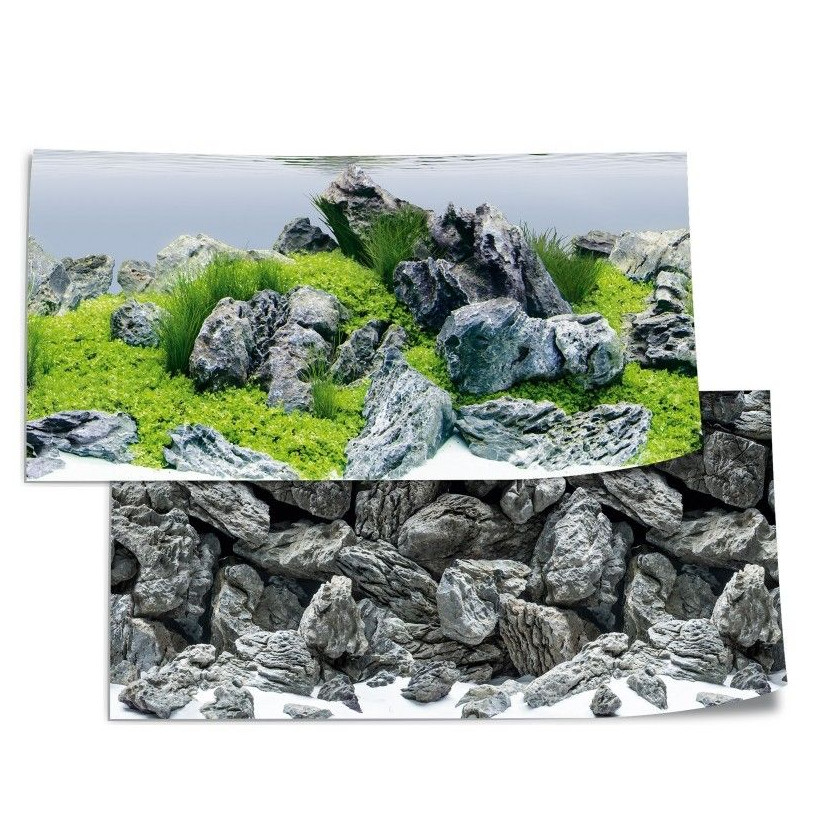 JUWEL - Rock & AquaScape Größe S - 60x30 cm - Hintergrundposter