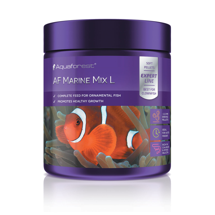 AQUAFOREST - AF Marine Mix L - 120g - Alimento para peixes carnívoros