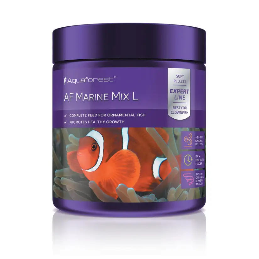 AQUAFOREST - AF Marine Mix L - 120g - Futter für fleischfressende Fische