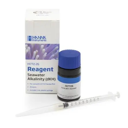 Hanna Instruments - Réactif pour Checker alcalinité dKh (HI772), 25 tests