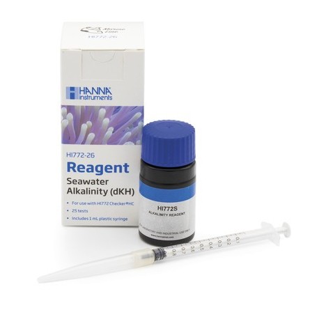 Hanna Instruments - Reagent za preverjanje alkalnosti dKh (HI772), 25 testov