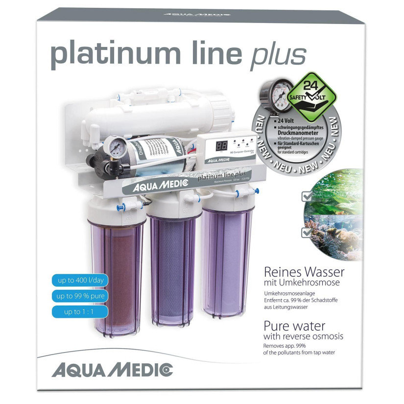 AQUA-MEDIC - Platinum Line Plus 24v - Sustav reverzne osmoze 400 litara/dan