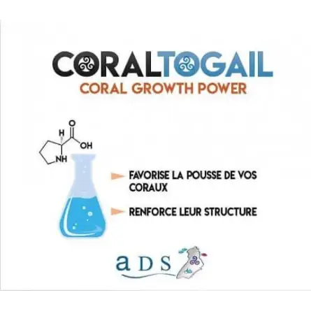 ADS - Coral Togail - 1l - Booster de croissance des coraux