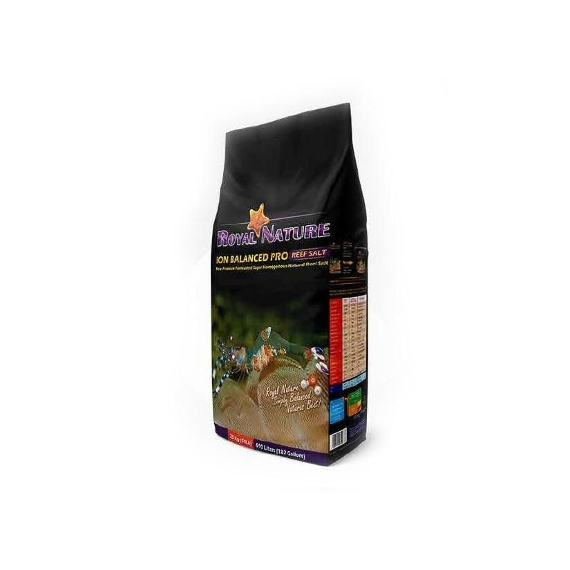 ROYAL NATURE - Ion Balanced Pro - zak van 23kg - Natuurlijk zout voor rifaquarium