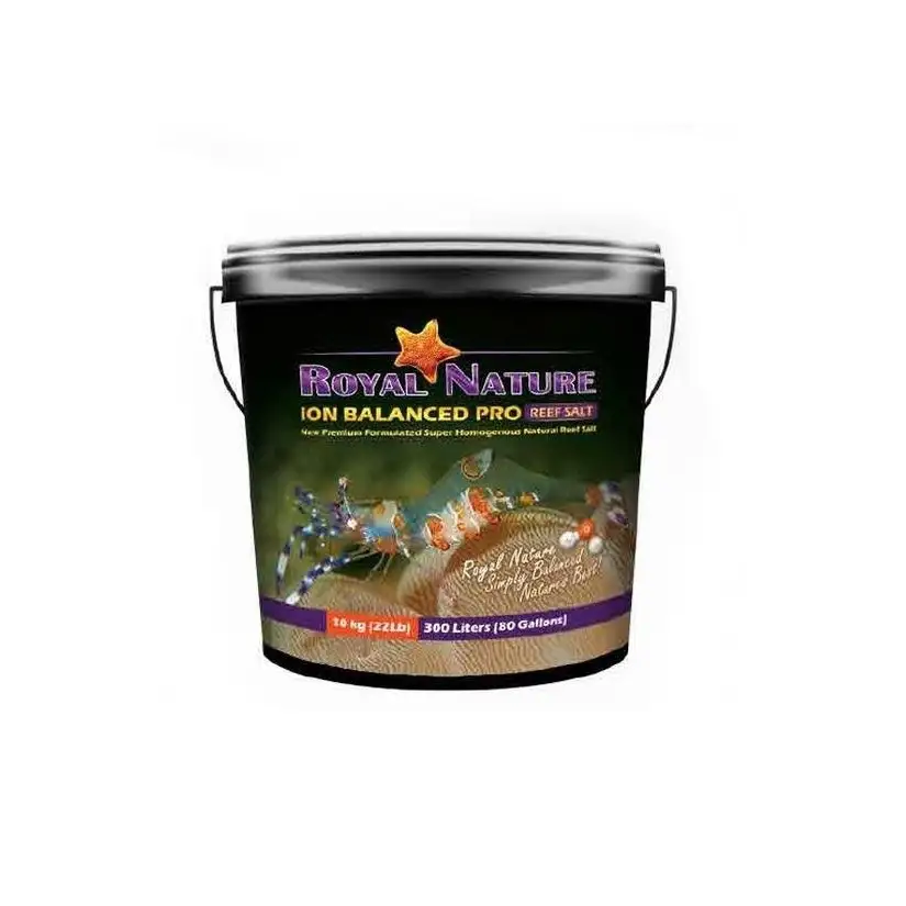 ROYAL NATURE - Ion Balanced Pro - emmer van 10 kg - Natuurlijk zout voor rifaquarium