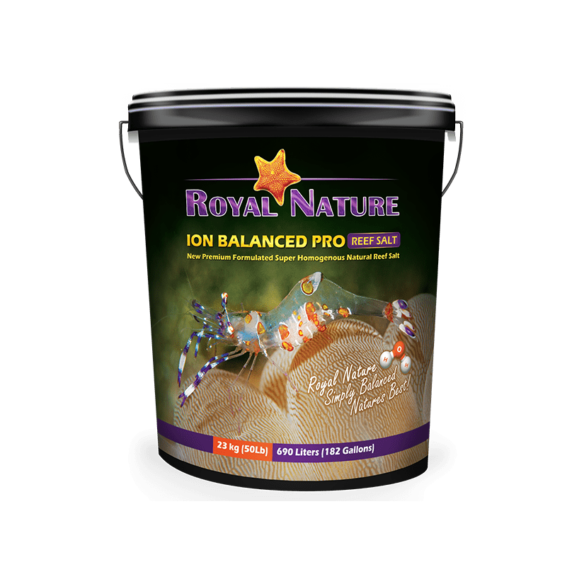 ROYAL NATURE - Ion Balanced Pro - 23-kg-Eimer - Natürliches Salz für Riffaquarien