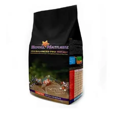 ROYAL NATURE - Ion Balanced Pro - Sac 4kg - Sel naturel pour aquarium recifal