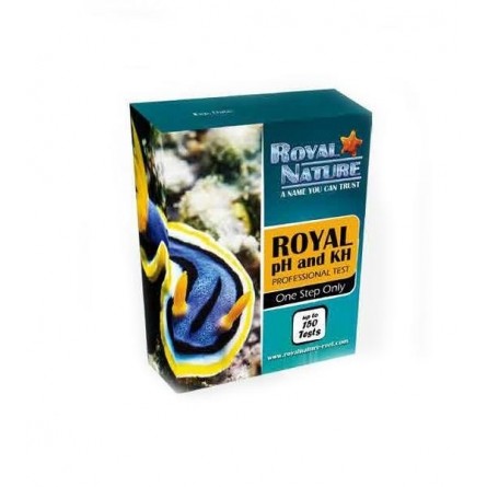 ROYAL NATURE - Teste Profissional PH+KH - 150 medições