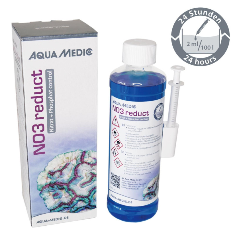 AQUA MEDIC - NO3-reductie - Eliminatie van fosfaten en nitraten