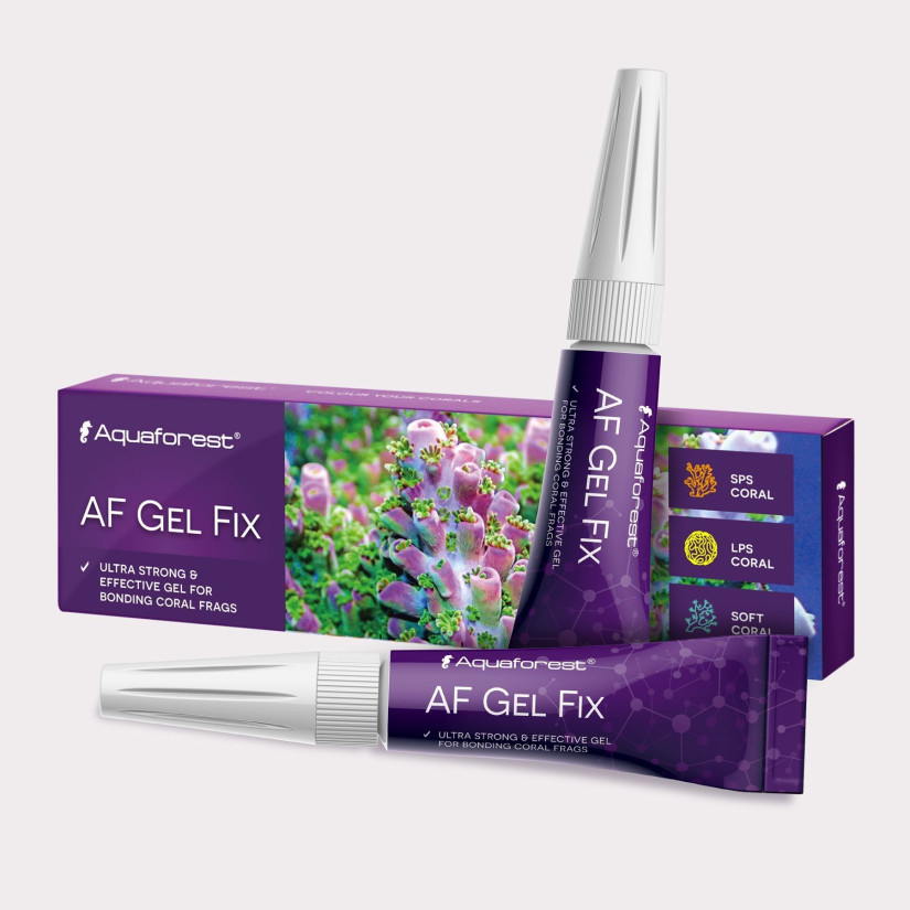 AQUAFOREST - AF Gel Fix - 2x20ml - Cola coral