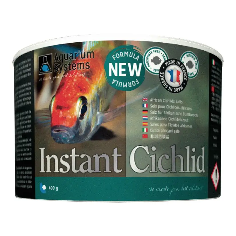 AQUARIUM SYSTEMS - Instant Cichlid - 400gr - Sal para Cichlid