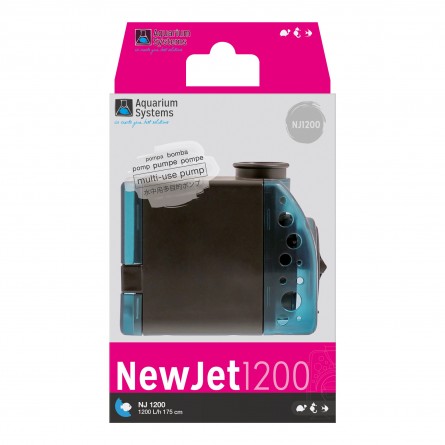 SISTEMI PER ACQUARIO - NewJet 1200 - 1200 l/h - Pompa per acquario